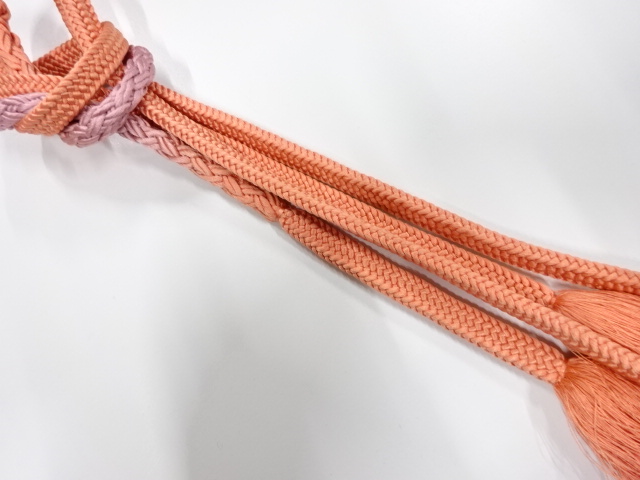 正絹　手組帯締め